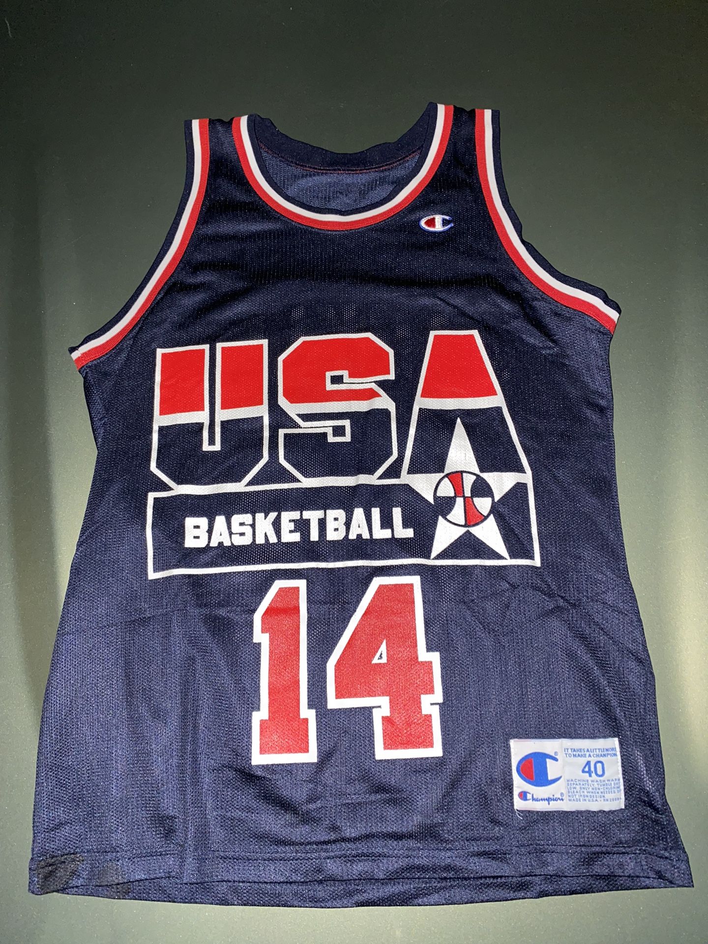 Vintage USA Basketball Barkley Jersey $50