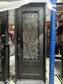 Wrought Iron Door, 36x96”