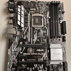 ASUS PRIME H270-PLUS LGA1151 DDR4 HDMI DVI VGA M.2 H270 ATX Motherboard with USB 3.0 (WiFi)