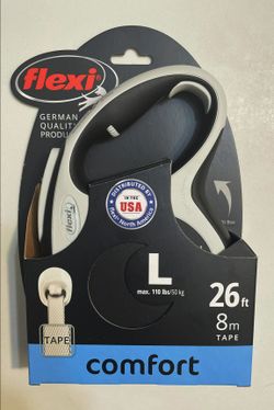 Flexi Comfort Retractable Tape Leash – Large 26ft – NWT