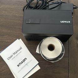 KNAON Y813BT Thermal Label Printer with Labels