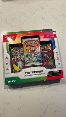 Pokémon First Partner Illustration Collection Series 1