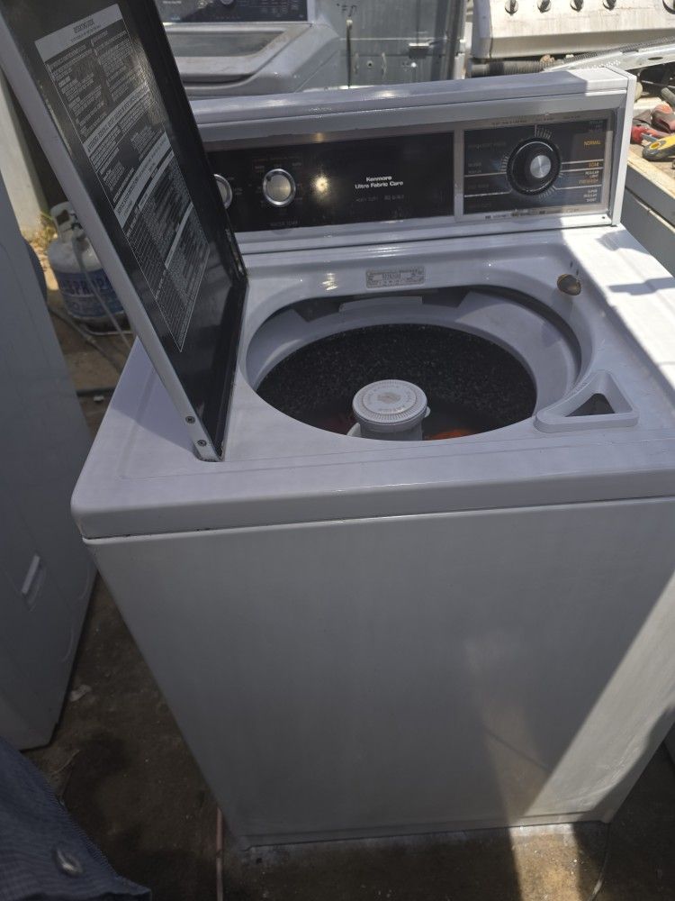 Kenmore Washer Super Capacity And Heavy Duty Works Excellent