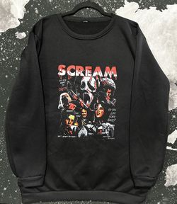 Scream Movie Poster Style Sweatshirt