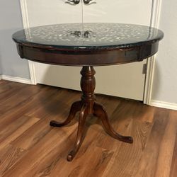  Pedestal Table – Unique - 36” Round – $125 OBO