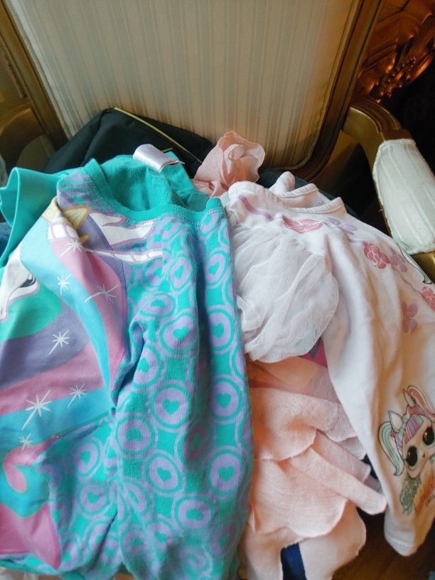 Girls Clothes Size 6 And 7 And Shoes Size 12 And 13