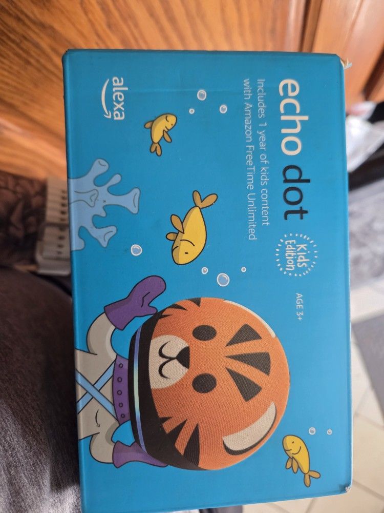 Kids Tiger Echo Dot Brand New
