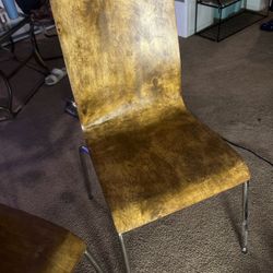 4 Beautiful Mid Century Modern Refurbished Chairs