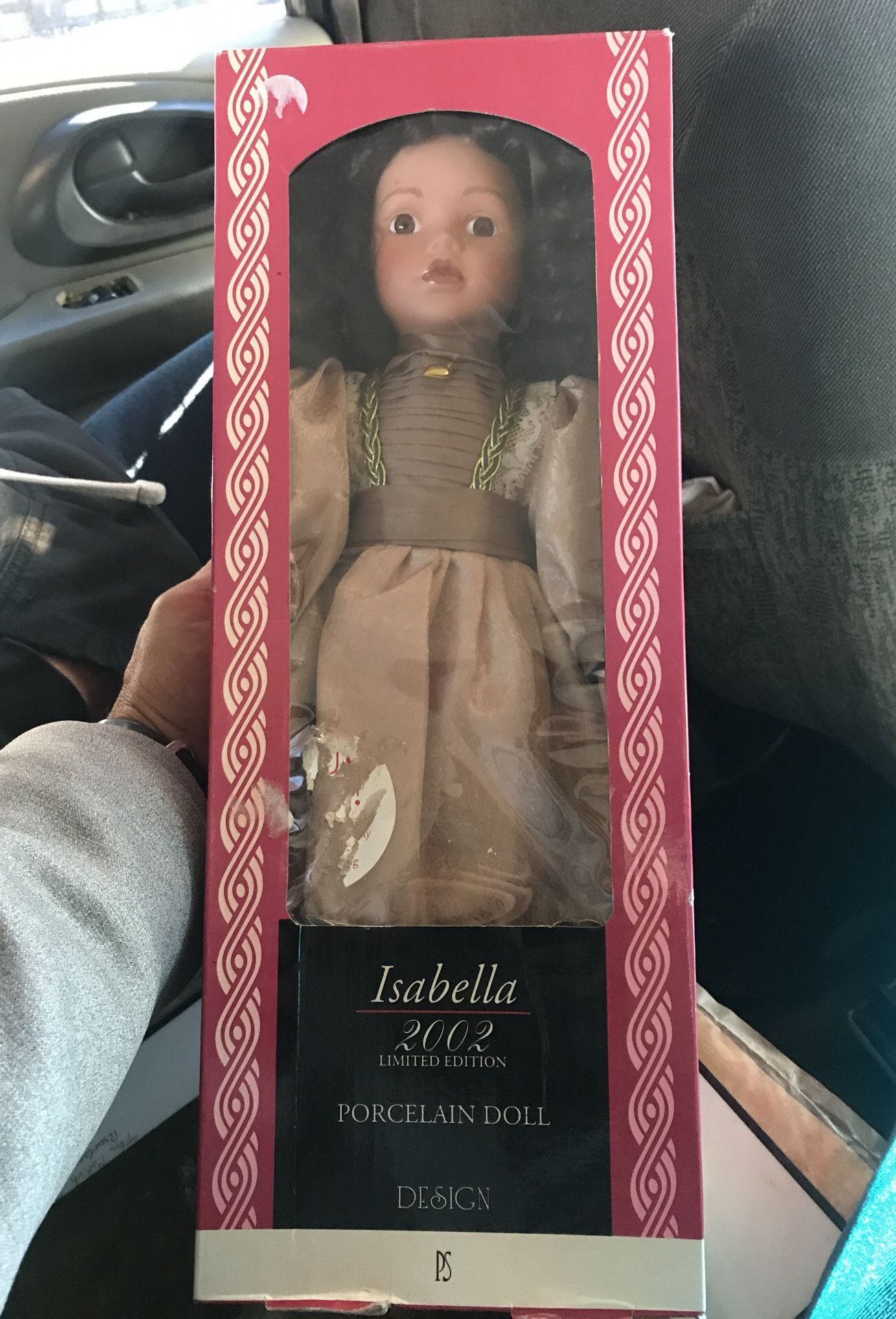 Isabella 2002 porcelain doll limited edition