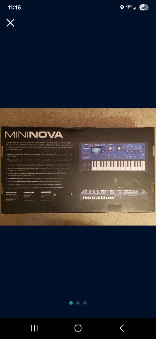 Novation Mininova!