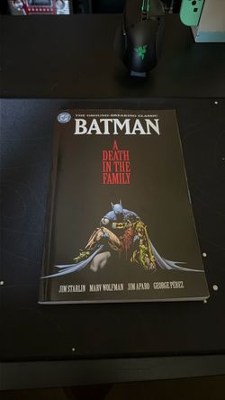 Batman a death in the family comic