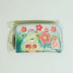Loungefly Disney Pixar A Bug's Life Heimlich Floral Zip Wallet