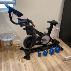 NordicTrack Studio Cycle / Stationary Bike W/ 1-year Warranty Left - BARELY USED