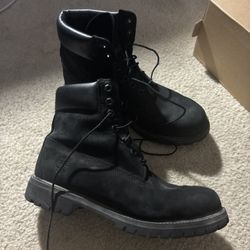 Black Timberlands 
