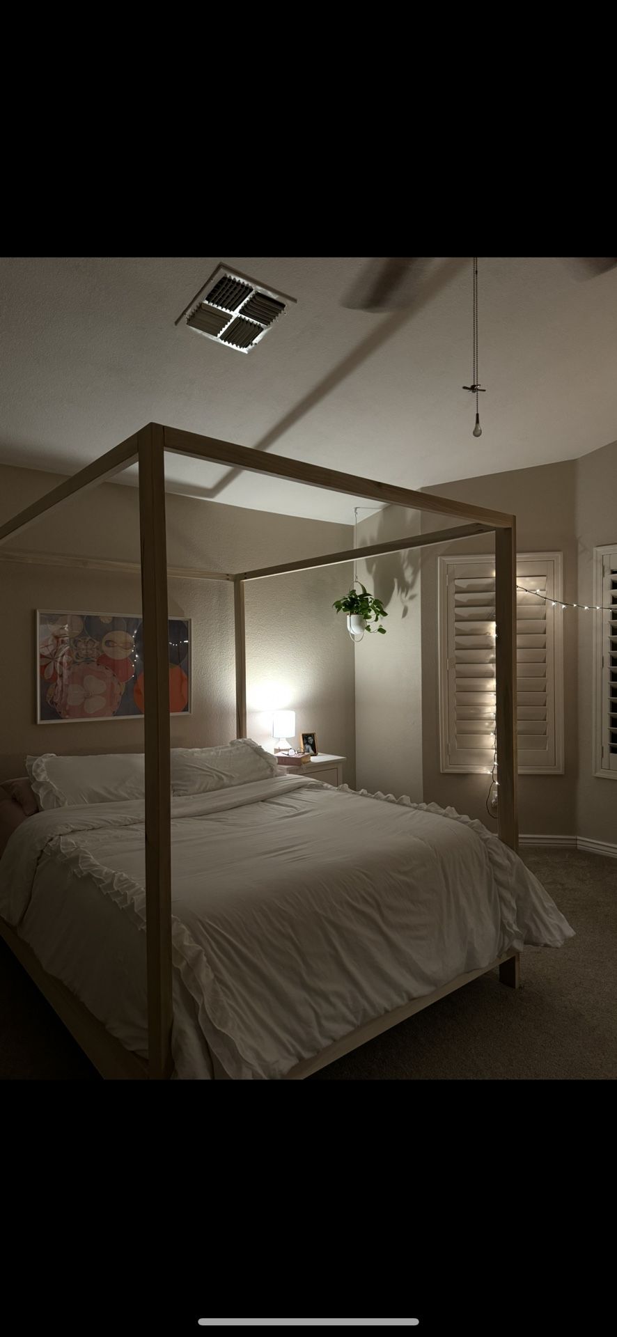 Queen Canopy Bed