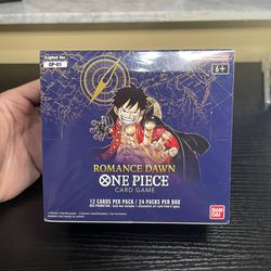 One Piece OP01 Blue Bottom Booster Box