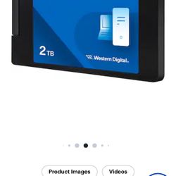 WD Blue SA510 2TB TLC NAND SATA III 2.5 Solid State Drive