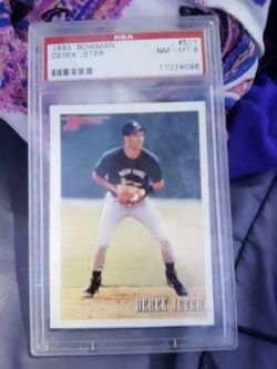 Derek Jeter Rookie Card 