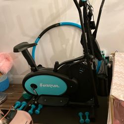 Bike Elliptical Arms Motion And Legs