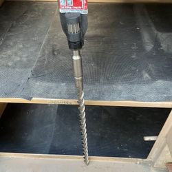  MILWAUKEE- 3/4” x 17” Drill Bit (concrete)