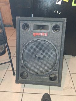 15 inch genini speker works good