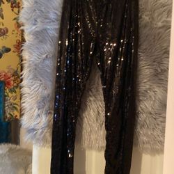 Client Sequin Pants Size Medium New