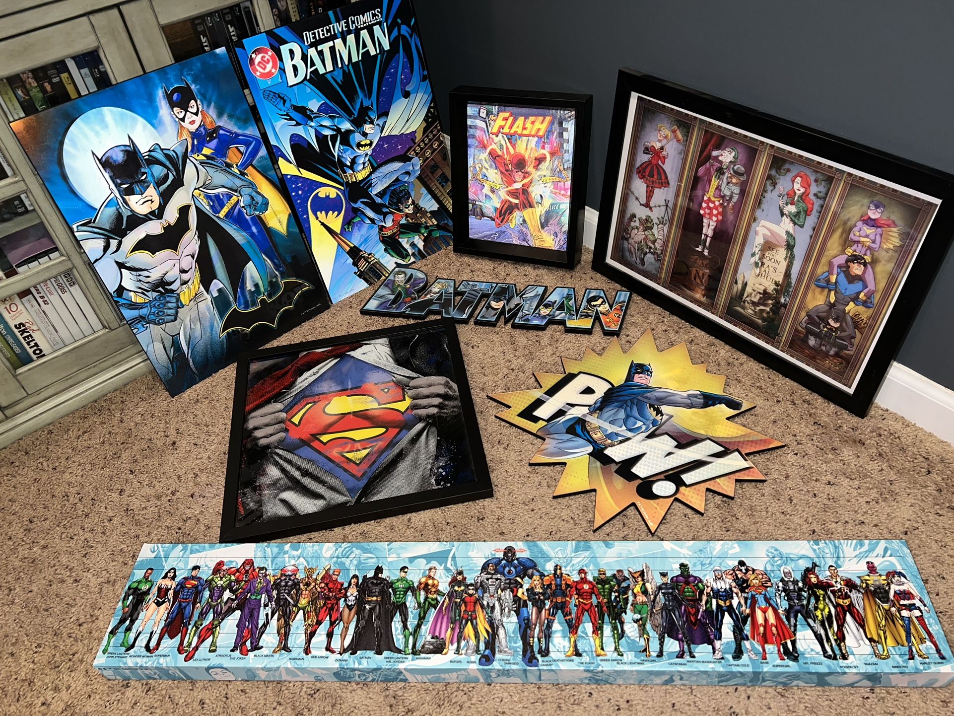 DC COMICS WALL ART