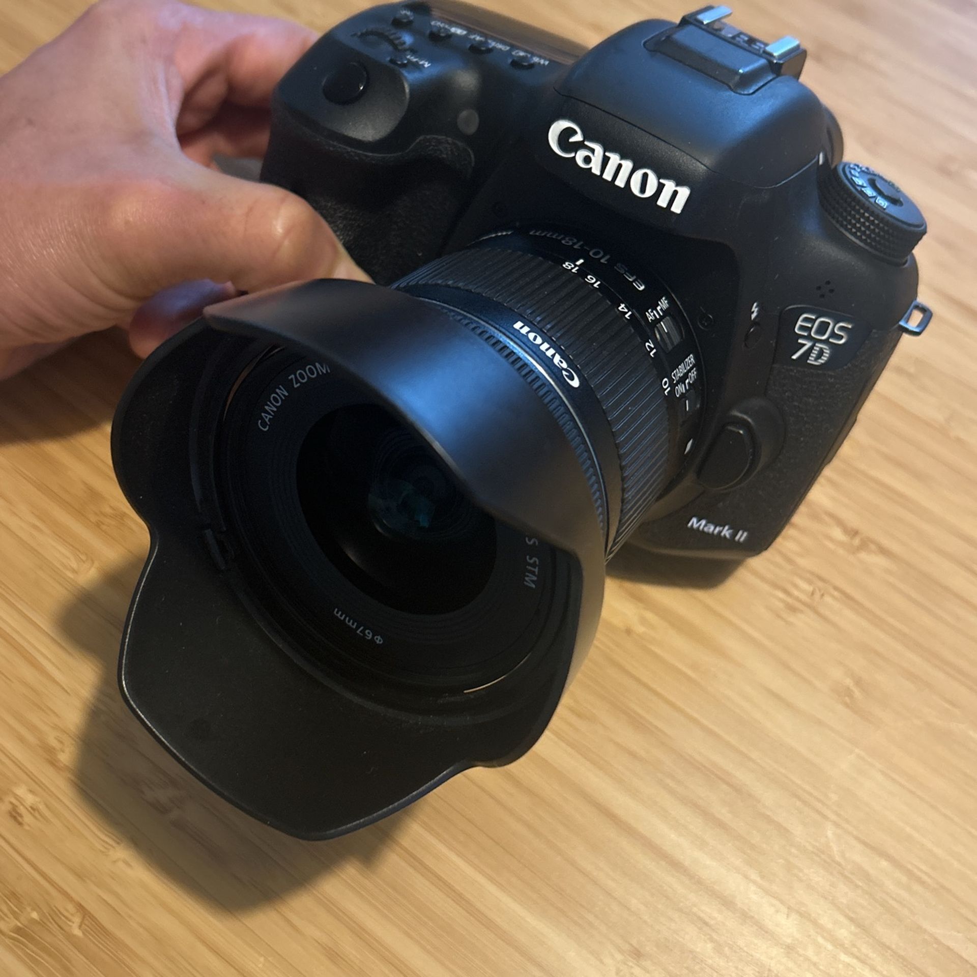Canon EOS 7D Mark II / Canon EFS 10-18mm