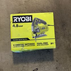 RYOBI 4.8 Amp Corded Variable Speed Orbital Jig Saw