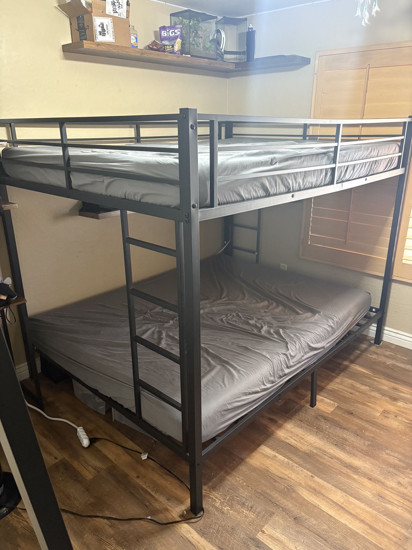 Queen Over Queen Bunk Bed