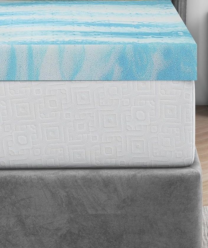 3in Gel Memory Foam Topper (New)
