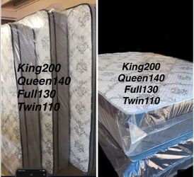Mattresses King Queen Full Twin