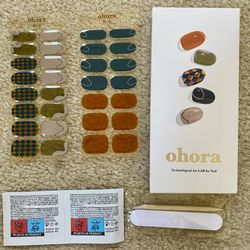 New Ohora Semi Cured Nail Strip Set