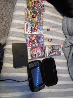 Nintendo Switch Bundle with Games and Case