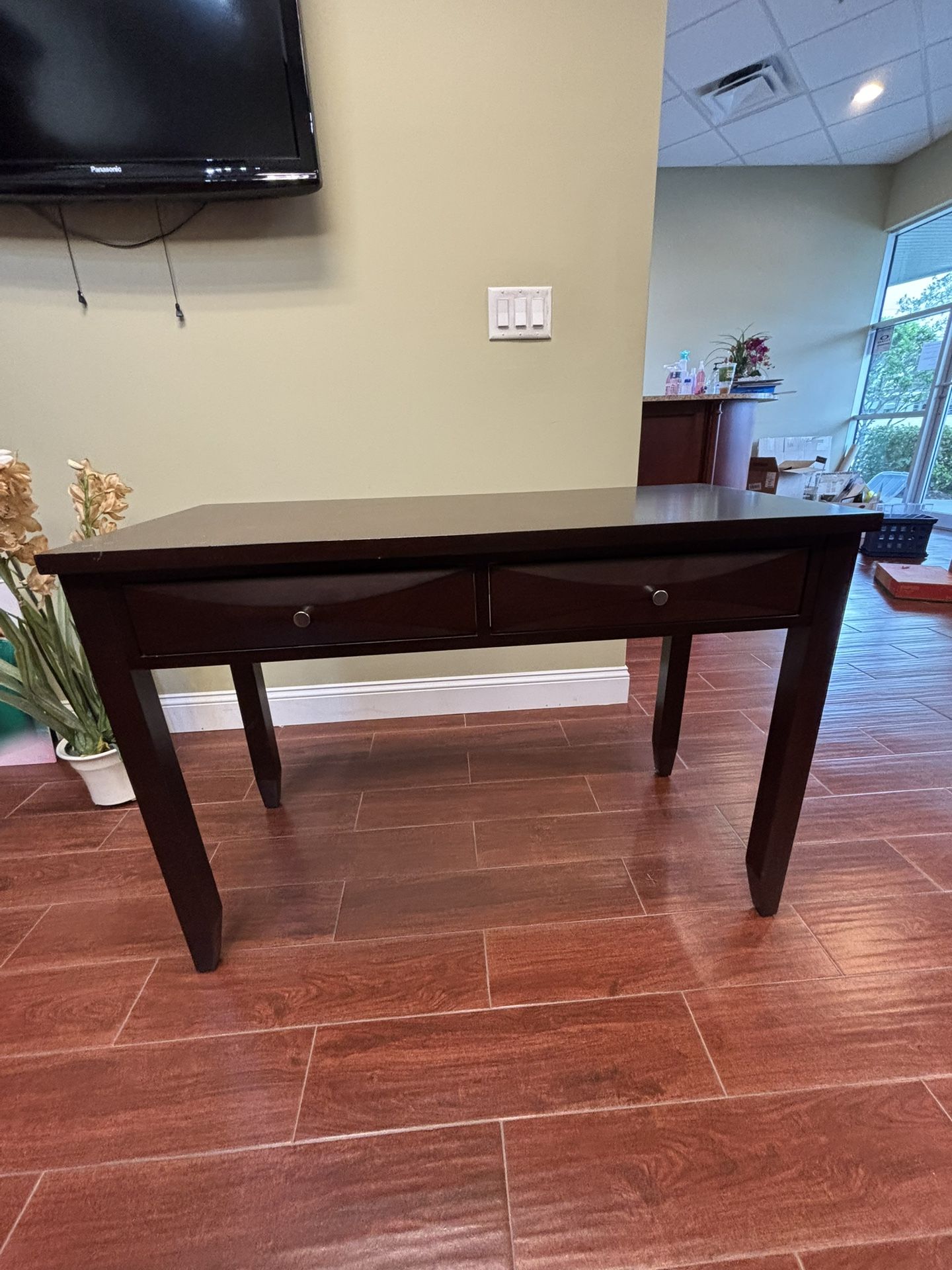 Desk Table With Drawers 