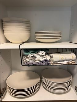 Crate & Barrel Craft Stoneware Dish Set