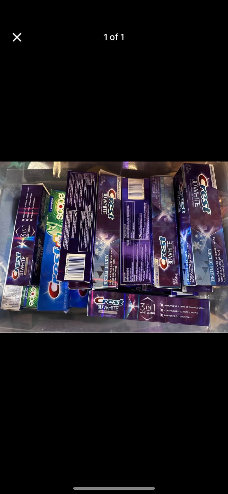 $1 Crest Toothpaste Passed Exp Date