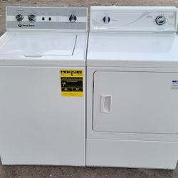 Speed Queen Washer And Gas Dryer 
