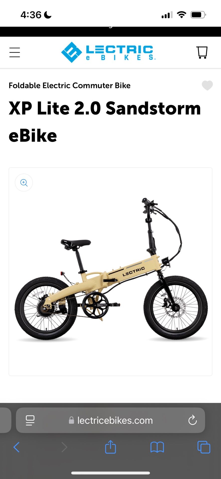 Xp Light Lectric Bike For 550 Bikes & Cycling