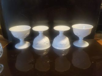White Dessert Cups