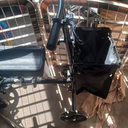 Equate Folding Knee Walker W/ Storage Bag