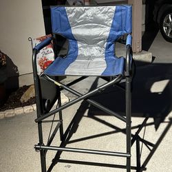 TALL FOLDING DIRECTORS CHAIR