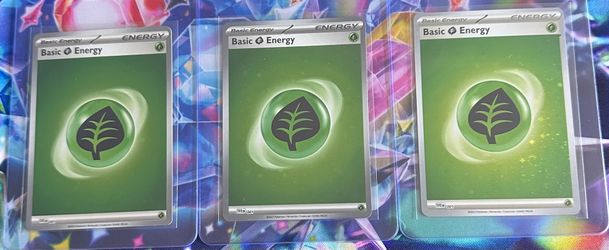 Holo Basic Energy Pokémon Card lot…