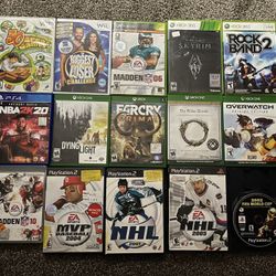 $40 Bundle Of Games. Tested & Working