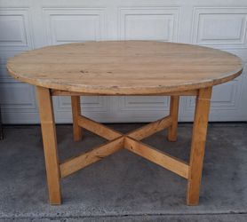 Large Wood Patio Dining Table