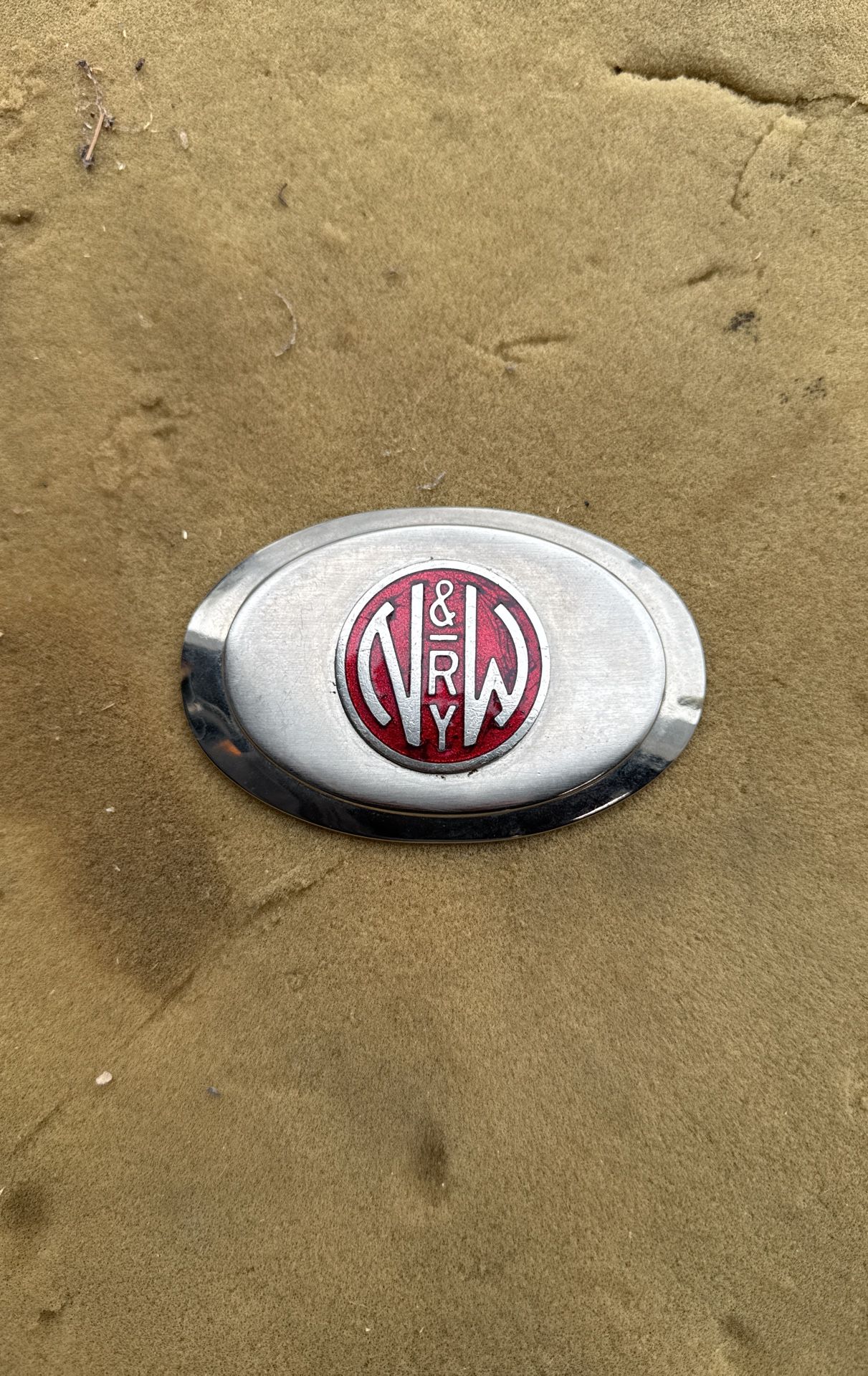 Norfolk Western Railroad Buckle