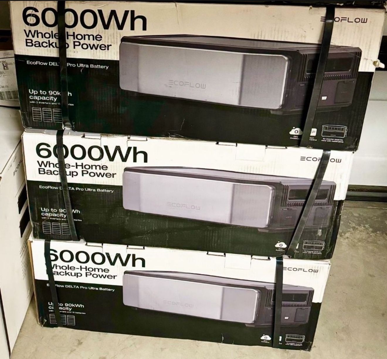 Ecoflow Delta Pro Ultra Smart Extra Battery $2400 Each