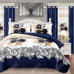 Juegos De Colcha’s Con Cortinas 