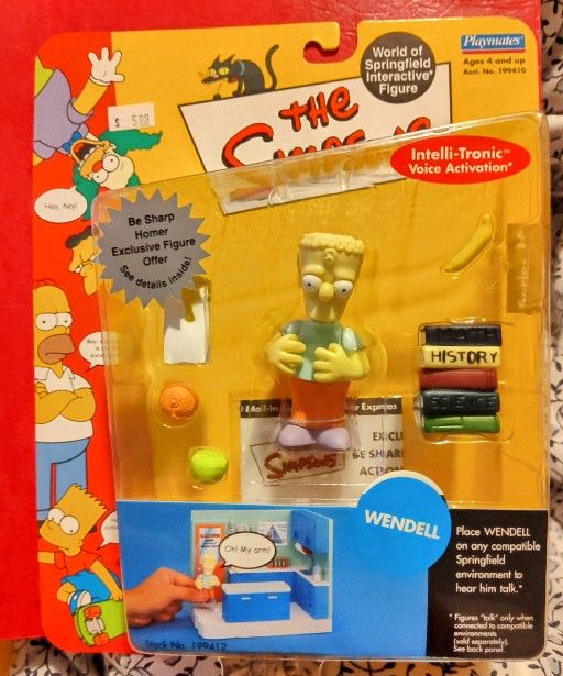 Vintage Sealed Simpsons Action Figure