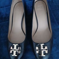 Tory Burch Leather Shoes, Size 9